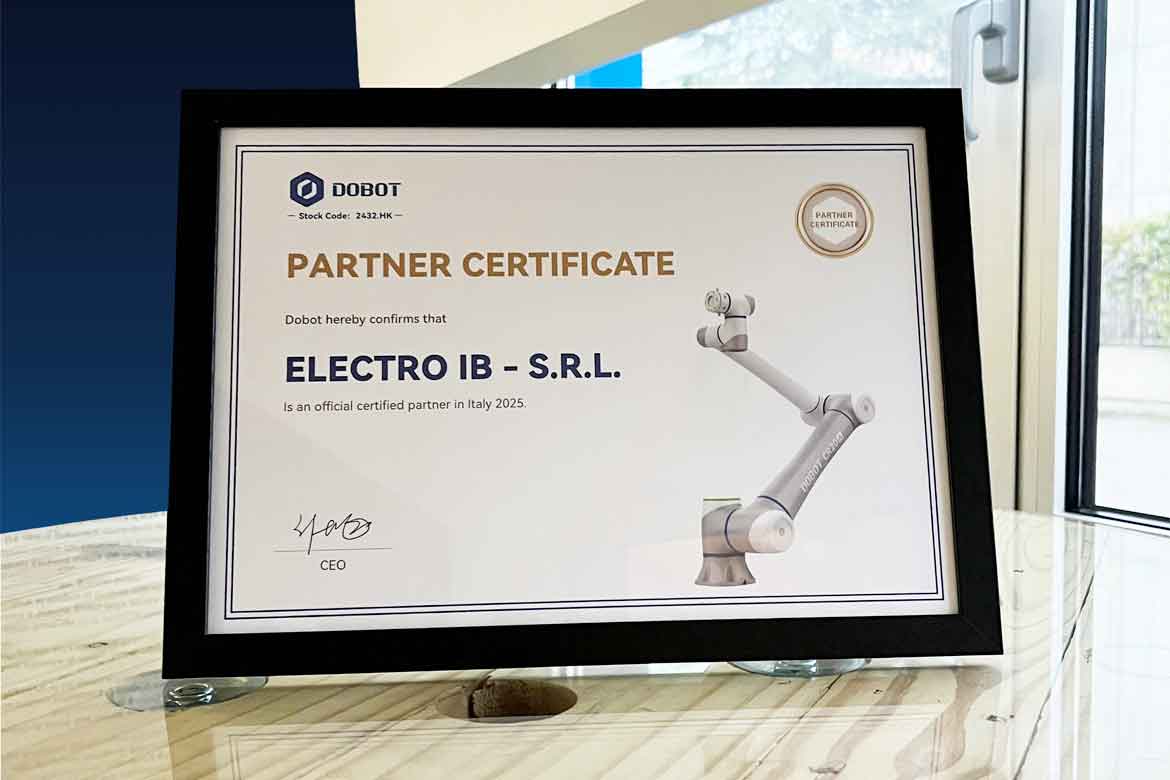 Electro IB in visita alla sede europea di Dobot Robotics